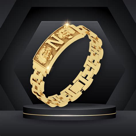 Men’s 24K Gold Bracelets