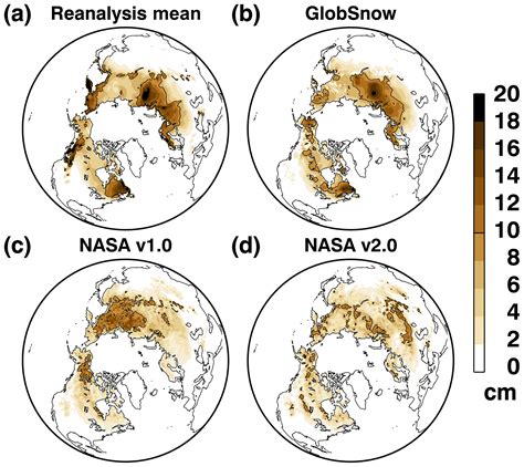 Tc Evaluation Of Long Term Northern Hemisphere Snow Water Equivalent