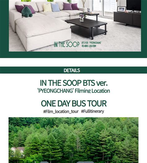 In The Soop Bts Ver Pyeongchang Filming Location Tour Klook United