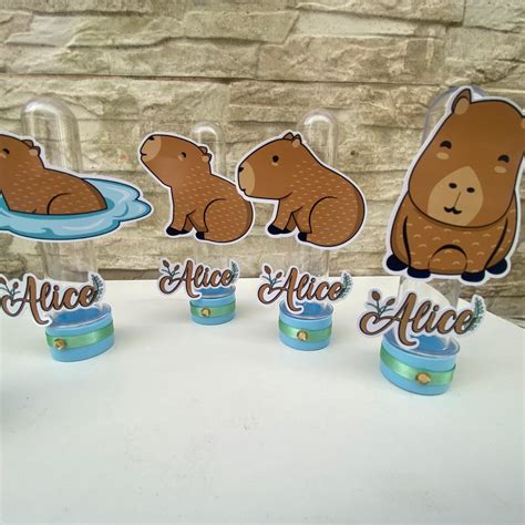 Kit Tubetes Capivara Elo Produtos Especiais