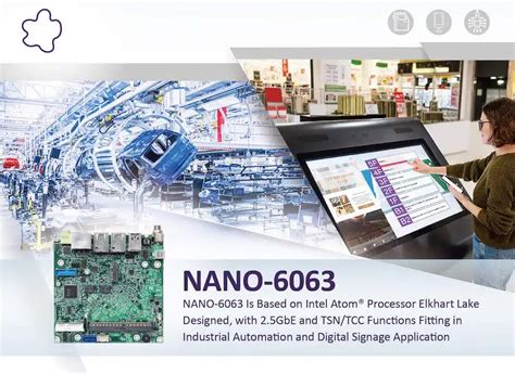 Portwell Announces NANO 6063 The Latest NANO ITX Embedded Board