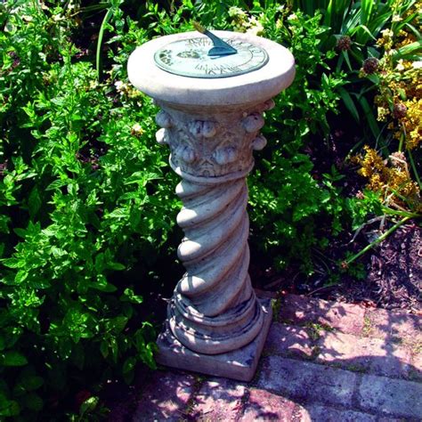 Lucas Stone Sundials Roman Aged Brass Sundial Birstall