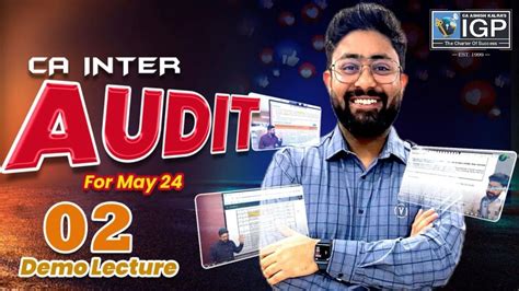 Lec Ca Inter Audit Regular Course For May Nov Exams By Ca