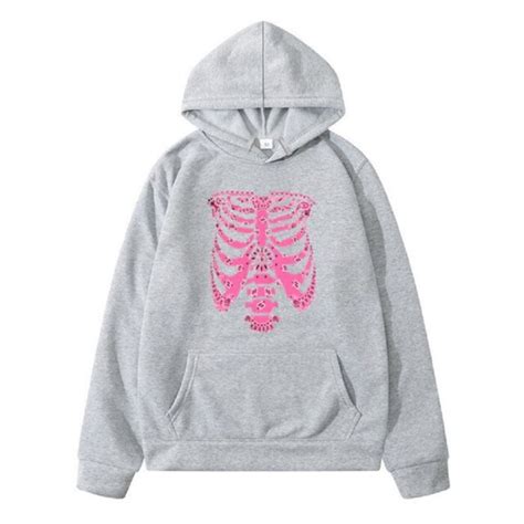 New Skeleton Pullover Hoodie Skeleton