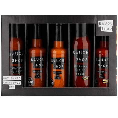 Köp Sauce Shop Hot Sauce Challenge Gift Set på delitea se