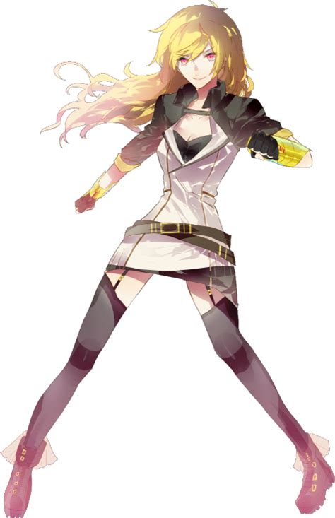 A Transparent Yang And A Transparent Blake Im Currently Rwby Yang No