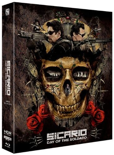 Sicario Day Of The Soldado 4K UHD BLU RAY Steelbook Limited