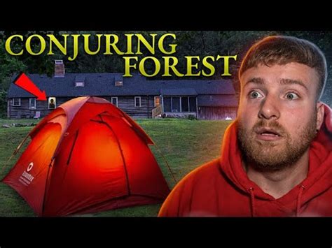 The Conjuring House Camping In The Scariest Place In America Youtube