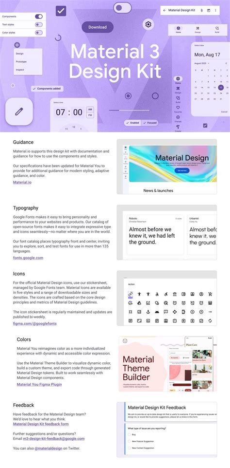 Material 3 Design UI Kit for Figma | Theme-UI