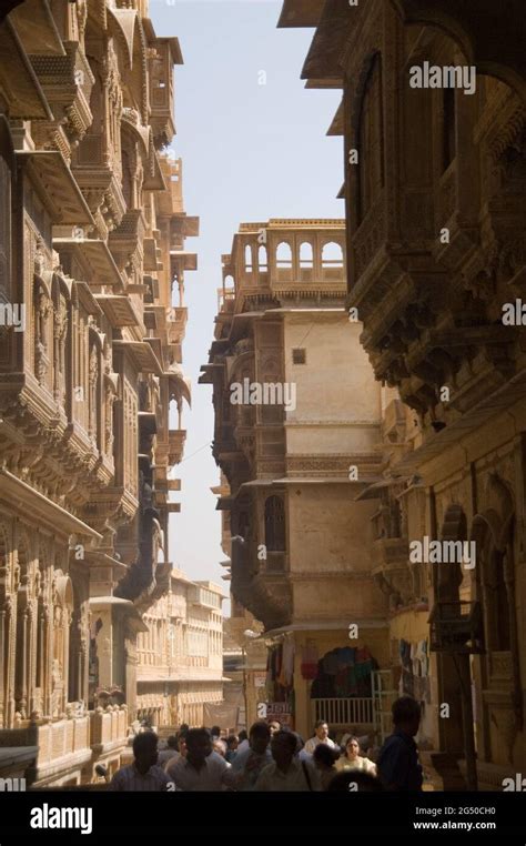 Old Haveli Jaisalmer Stock Photo Alamy