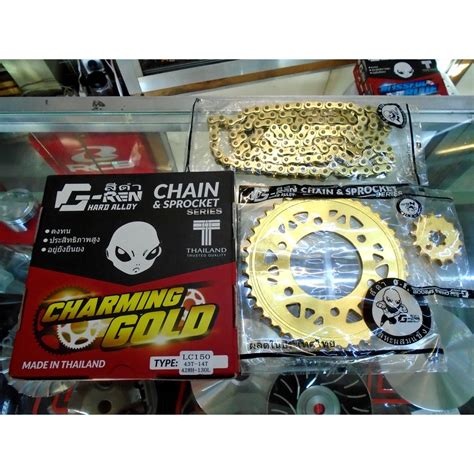 G Ren Thailand Chain Sprocket Set Sniper Raider Xrm Wave