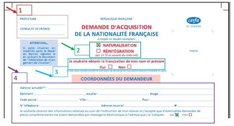 Fillable Online Comment Remplir Le Formulaire De Demande De Visa De