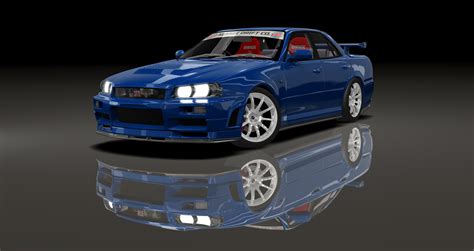 Assetto Corsa日産スカイライン R34 セダン 4ドア GTR仕様 ADC ADC Nissan Skyline R34