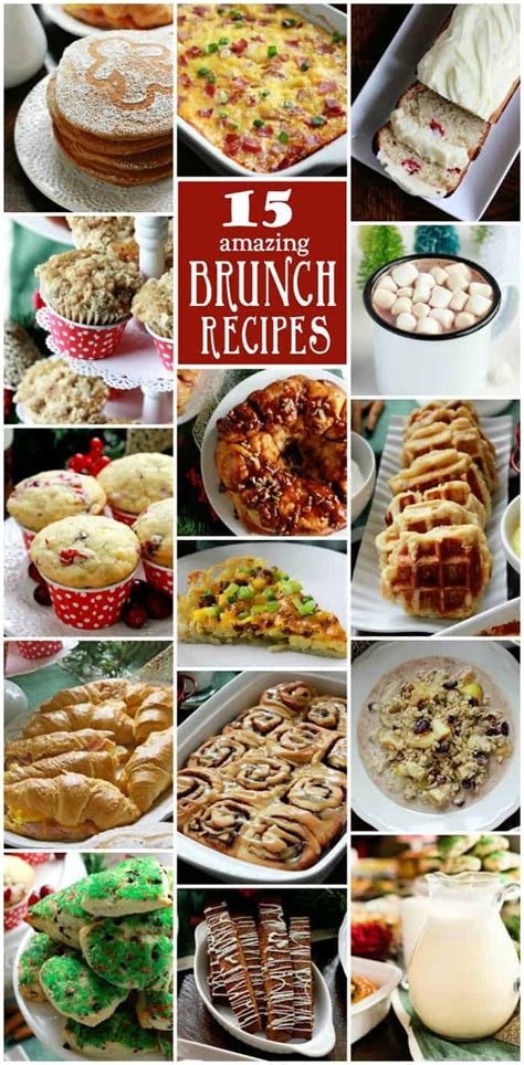 Christmas Brunch Recipes Creations By Kara