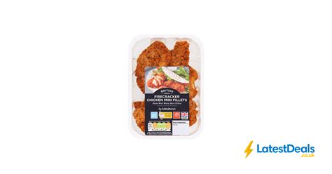 Sainsbury S Breaded Firecracker British Fresh Chicken Breast Mini Fillets 305g £2 At Sainsbury S