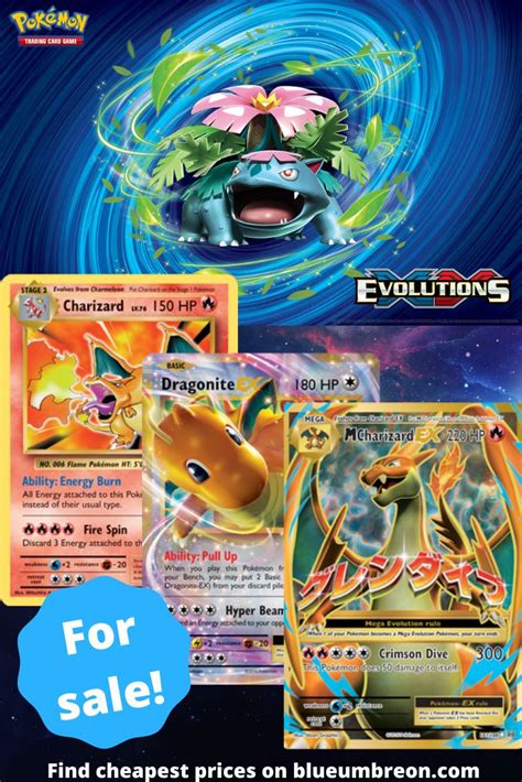 Xy Evolutions Pok Mon Cards For Sale Charizard Ex Venusaur Ex