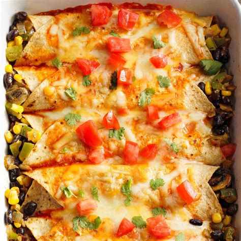 Black Bean And Corn Enchiladas Recipe How To Make It