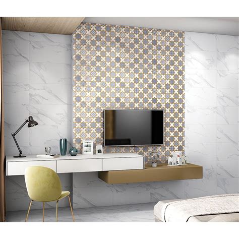 Buy Indian Milano Ceramic Wall Tile 48 Lagoon Decor Matt 30X60Cm 5