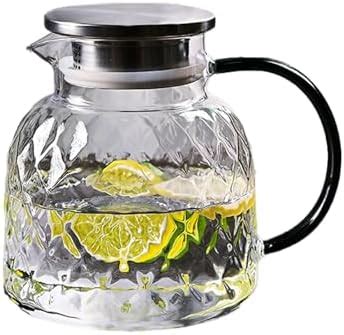 Amazon Saeifin Glass Teapot Stovetop Safe Glass Tea Kettle 44oz