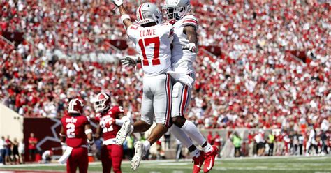 Ohio State Buckeyes Vs Indiana Hoosiers