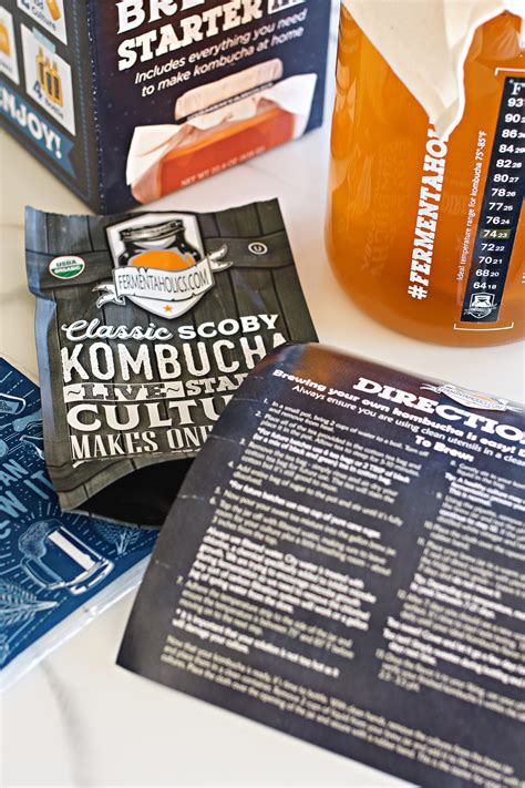 How To Make Kombucha For Beginners Full Starter Kit