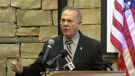 Roy Moore Denies Sexual Misconduct Allegations