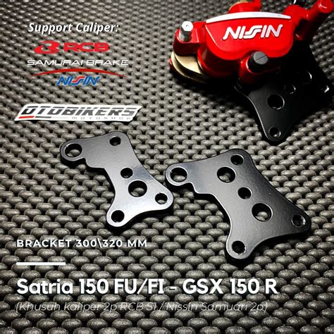 Jual Breket Kaliper Satria Fu Fi Gsx R Cakram Mm Caliper