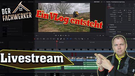 Der Fachwerker Im Livestream Wie Ein VLog Am PC Entsteht YouTube