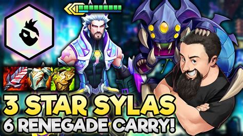 3 Star Sylas 6 Renegade Carry Tft Monsters Attack Teamfight