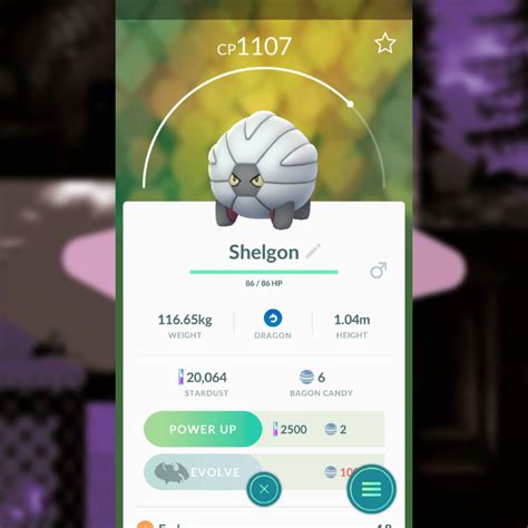 Shelgon - Pokemon Go