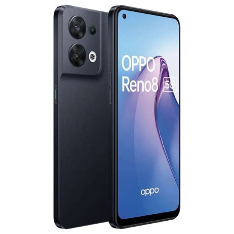 Buy The Oppo Reno8 5g Dual Sim Smartphone 8gb256gb Shimmer Black