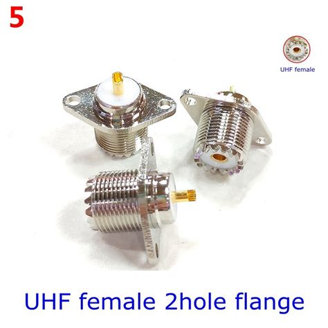 1pcs Uhf So239 Pl259 Female Mount Socket Connector Sl16 Uhf So 239 Pl 259 To N Type Tnc Uhf Male