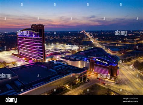 Detroit, Michigan - The Motor City Hotel and Casino Stock Photo - Alamy