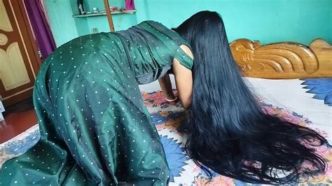 4ft Black And Silky Long Hair Play For Beautiful Indian Girl Gorgeous