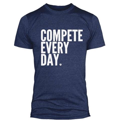 Compete Every Day Classic Shirt | Gym clothing brands, Crossfit shirts ...