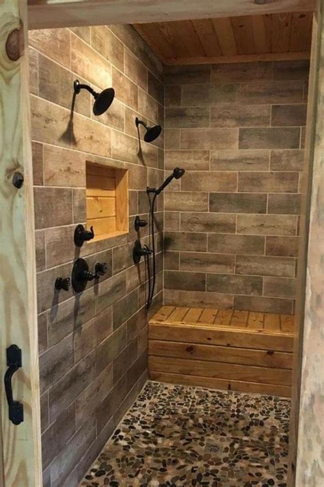 The Luxurious Shower Cabin Creates A Pleasant Feeling Of Space For The