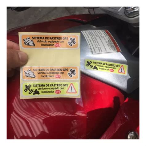 Calcomanías Stickers Reflejantes Para Motocicleta Gps 4p Cuotas sin