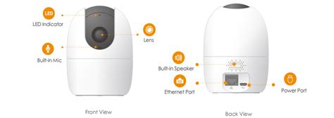 Imou Ranger Ipc A Ep D Mp Wifi Pan Tilt Camera With Two Way Talk