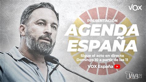 Presentación AGENDA ESPAÑA en el VIVA21 YouTube