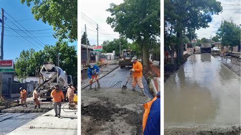 Monte Grande Avanzan Las Tareas De Bacheo En Hormig N