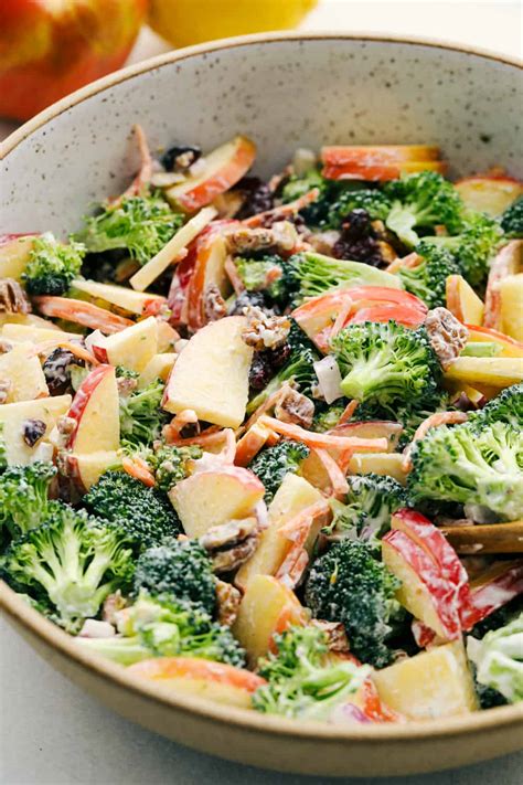 Broccoli Apple Salad Yummy Recipe