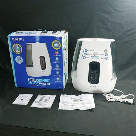 HoMedics 1415860 Total Comfort Ultrasonic White Warm Cool Mist