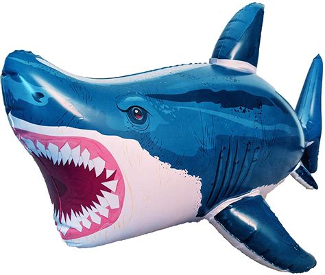 Inflatable Shark Vinyl Megalodon Shark Inch Extra Long Walmart