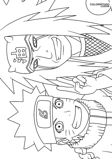 Introduzir Imagem Desenhos Naruto Para Colorir E Imprimir Br