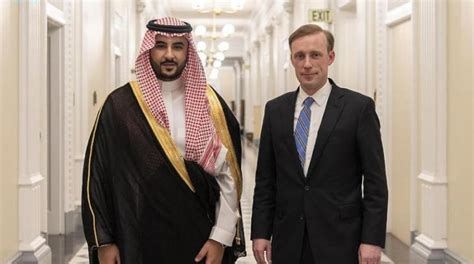 Khalid Bin Salman Meets With Sullivan In Washington