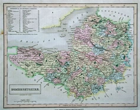 somerset map - Google Search | Somerset map, Antique map, Vintage world maps