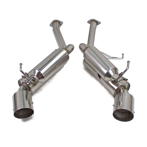 Rev Power Cat Back Stainless Steel Dual Sports Muffler Exhaust System