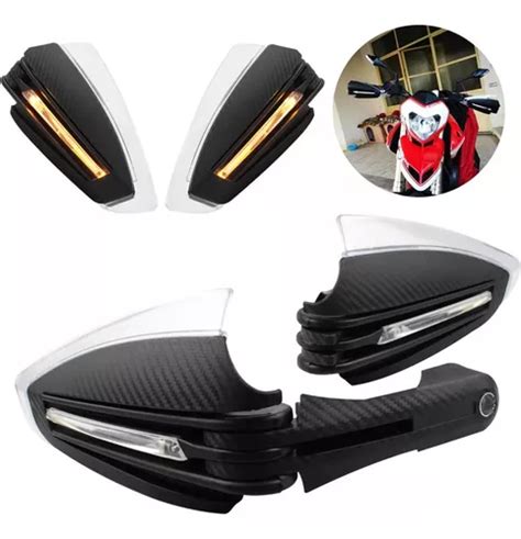 Cubre Pu Os Moto Protectores Manos Universales Luz Led Meses Sin Inter S