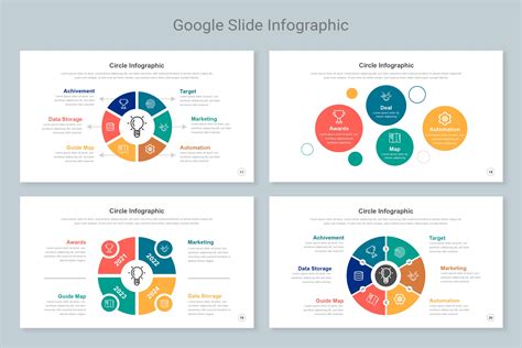 Circle Infographic Templates 2 - Design Cuts