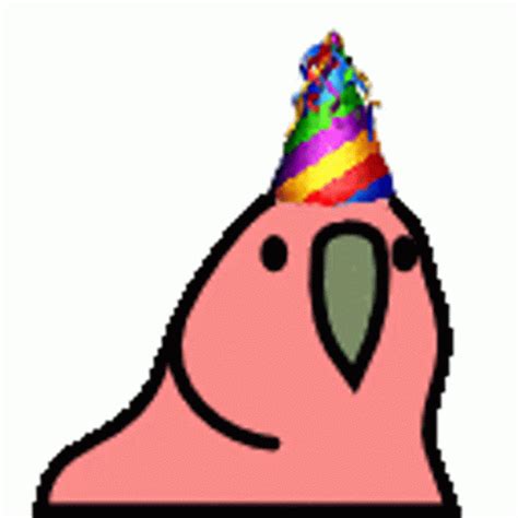 Parrot Dancing Parrot Sticker – Parrot Dancing Parrot Birthday ...